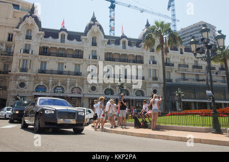 Rolls Royce at Casino Monte-Carlo, Place du Casino, Monte Carlo