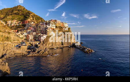 Manarola, Cinque Terre, ligurie, italie Banque D'Images
