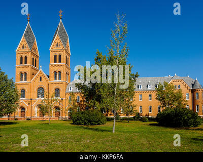 Assumption Abbey, située à Richardton, Dakota du Nord, est une abbaye bénédictine de l'american-cassinese, congrégation fondée en 1893 par un moine de la Banque D'Images