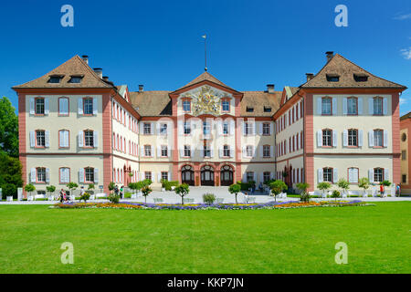 Allemagne - 10 juillet 2012 : Ancien palais sur l'île de Mainau. Éditorial. Banque D'Images