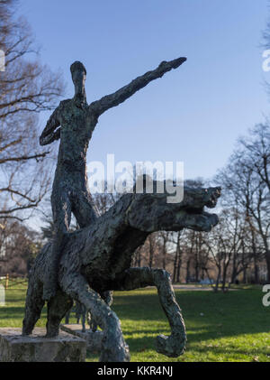 Giardini Pubblici Indro Montanelli à Milan Banque D'Images