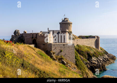 Château de la Roche Goyon (Fort la Latte) en France Banque D'Images