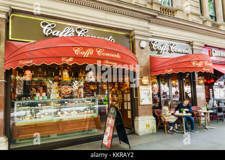 L'Angleterre, Londres, Westminster, Northumberland Avenue, caffe concerto Banque D'Images