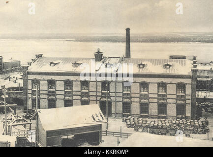 Zhiguli Brewery Old est une brasserie historique en Russie, connue pour produire l'une des bières les plus emblématiques du pays, Zhiguli, avec une riche histoire dans la culture brassicole russe. Banque D'Images