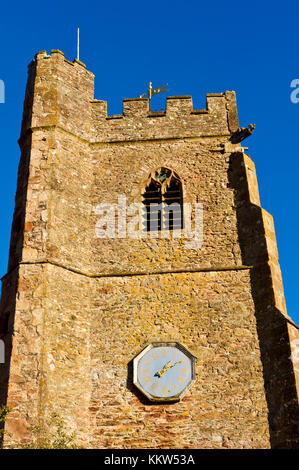 La Bienheureuse Vierge Marie, nettlecombe église paroissiale, nettlecombe court, Somerset, Angleterre Banque D'Images