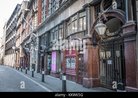 J Lyons & Co, le restaurant sur Throgmorton Throgmorton Street, London, EC2, au Royaume-Uni. Banque D'Images