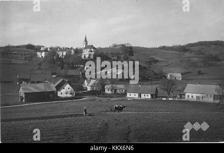 Carte postale de Polica, Grosuplje Banque D'Images