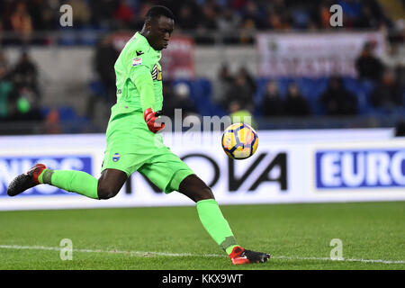 Rome, Italie. 09Th dec 2017. Rome 01-12-2017 serie a football ligue du stade olympique dans le spal roms photo alfred gomis fotografo01 : crédit photo agency indépendante/Alamy live news Banque D'Images