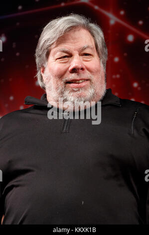 Steve Wozniak, co-fondateur d'Apple, assiste à la Grande finale de la Tokyo Comic Con 2017 au Makuhari Messe International Exhibition Hall le 3 décembre 2017, Tokyo, Japon. C'est la deuxième année que San Diego Comic-Con International organise l'événement au Japon. Tokyo Comic Con se déroule du 1er au 3 décembre. Crédit : Rodrigo Reyes Marin/AFLO/Alamy Live News Banque D'Images