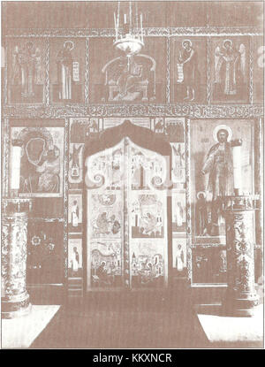 L'église Saint-Nicolas, située à Straw Lodge, est un monument architectural et historique, connu pour son importance dans la communauté locale et son importance religieuse. Banque D'Images