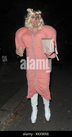 Assister à des célébrités Jonathan Ross' Halloween Party 2017 Avec : Alan Carr Où : Manchester, Royaume-Uni Quand : 01 novembre 2017 Source : WENN.com Banque D'Images