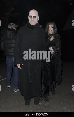 Célébrités assistent à Jonathan Ross' Halloween Party 2017 featuring : John Bishop où : Manchester, Royaume-Uni quand : 01 Nov 2017 crédit : WENN.com Banque D'Images