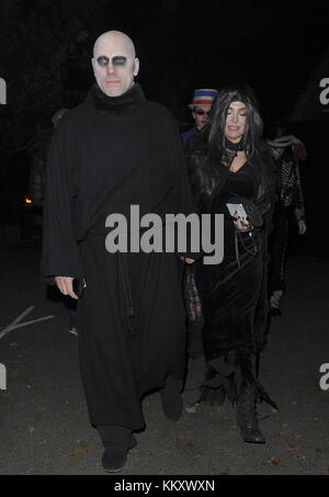 Célébrités assistent à Jonathan Ross' Halloween Party 2017 featuring : John Bishop où : Manchester, Royaume-Uni quand : 01 Nov 2017 crédit : WENN.com Banque D'Images