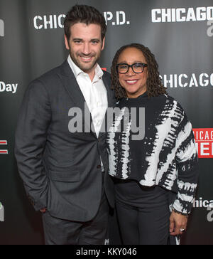 3e NBC One Chicago Party annuel avec des membres de Chicago Fire, Chicago Med et Chicago P. D - arrivées avec : Colin Donnell, S. Epatha Merkerson où : Chicago, Illinois, États-Unis quand : 30 Oct 2017 crédit : WENN Banque D'Images