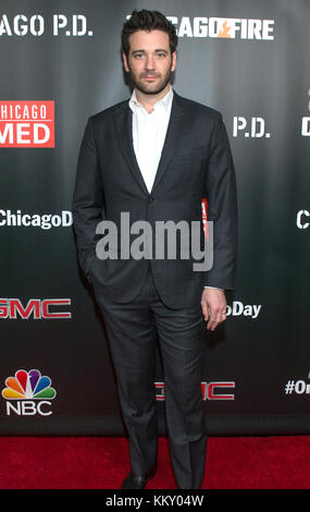 3e NBC One Chicago Party annuel avec des membres de Chicago Fire, Chicago Med et Chicago P. D - arrivées avec : Colin Donnell où : Chicago, Illinois, États-Unis quand : 30 Oct 2017 crédit : WENN Banque D'Images