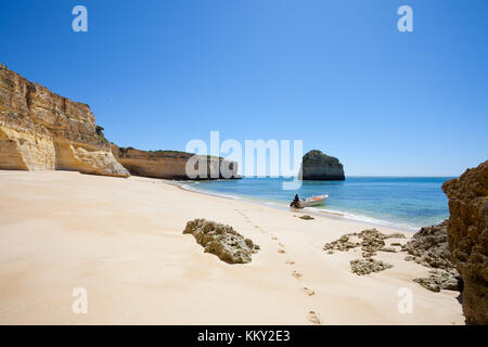 Portugal - Algarve - Praia da Marinha - Europe Banque D'Images