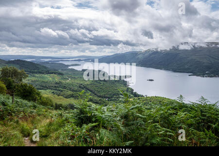 Ben Lomond et Loch Lomond Banque D'Images