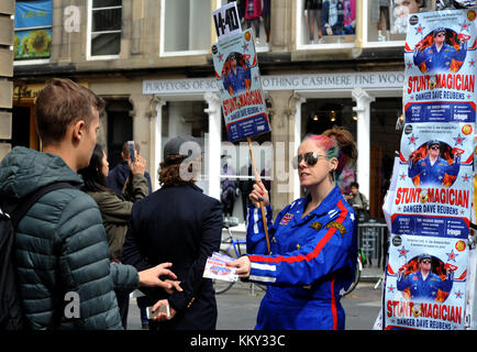 Beehive Inn Grassmarket Edinburgh Festival Banque D'Images