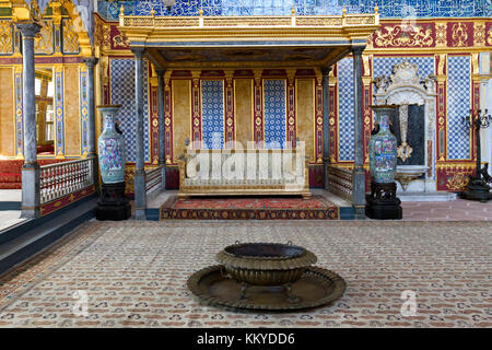 Prix dans le harem du palais de Topkapi, à Istanbul, Turquie. Banque D'Images