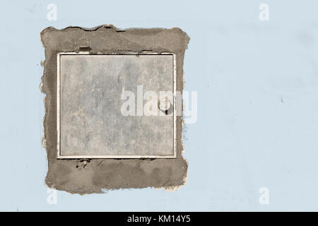 Clé du service incendie mural depot Banque D'Images