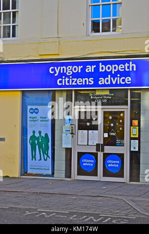 Des conseils citoyens, Bridgend, S.Wales Banque D'Images
