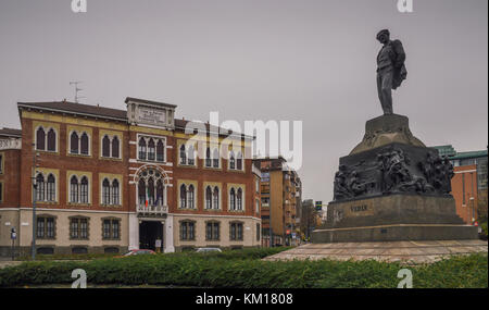 Milan, Italie - Dec 2, 2017 : Casa di riposo per musicisti (maison de retraite pour les musiciens) fondazione Giuseppe Verdi, Milan, Italie Banque D'Images