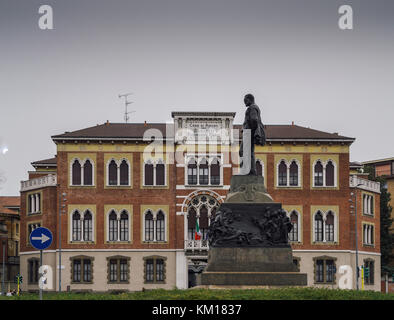 Milan, Italie - Dec 2, 2017 : Casa di riposo per musicisti (maison de retraite pour les musiciens) fondazione Giuseppe Verdi, Milan, Italie Banque D'Images