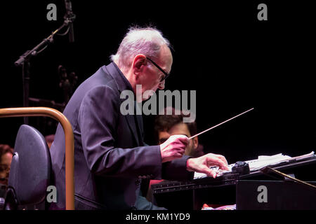 Milano, Italie. 09Th dec 2017. maestro Ennio Morricone représente une des plus grandes excellences italiennes dans le monde. crédit : luca marenda/pacific press/Alamy live news Banque D'Images