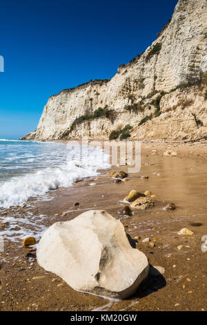 Plage d'Eraclea Minoa en Sicile Italie Banque D'Images