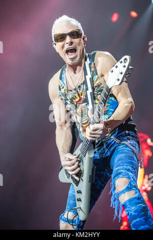 2017.12.01,gdansk,Pologne,groupe de rock allemand scorpions joué en direct à l'ergo arena Banque D'Images