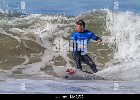 La Jolla, CA, USA. 2 décembre, 2017. ISA World Surfing Championship adaptative : crédit daren fentiman/zuma/Alamy fil live news Banque D'Images