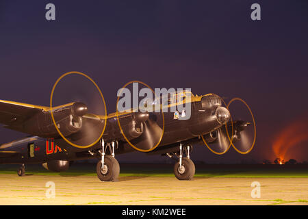 Avro Lancaster NX611 juste Jane Banque D'Images