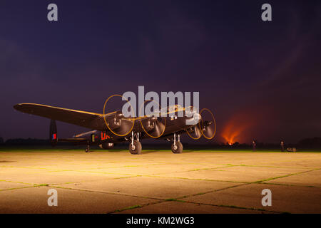 Avro Lancaster NX611 juste Jane Banque D'Images