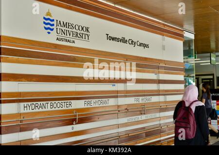 James Cook University Townsville City Campus, Townsville, Queensland, Australie Banque D'Images