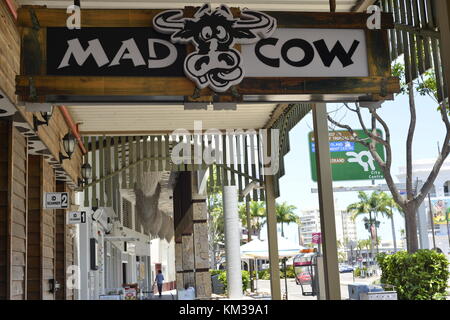 Discothèque la vache folle et de pub, Townsville, Queensland, Australie Banque D'Images