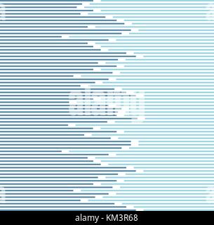 Résumé minimaliste stripe et motif de ligne horizontale. vector illustration Texture bleu. Illustration de Vecteur