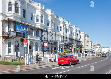 Marine Parade, Worthing, West Sussex, Angleterre, Royaume-Uni Banque D'Images