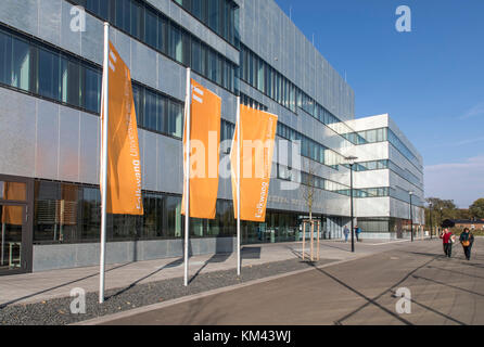 Nouveau bâtiment de l'Université des Arts Folkwang, sur le terrain de la mine Zeche Zollverein à Essen, Allemagne Banque D'Images