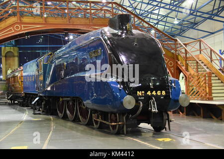 Une locomotive Pacific Mallard4 Banque D'Images