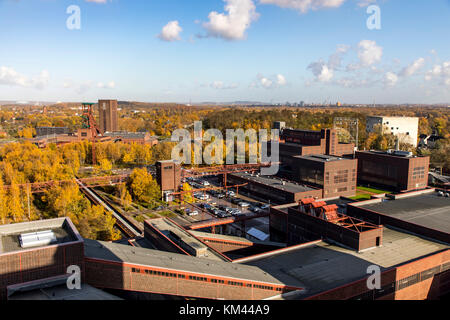 Site du patrimoine mondial de l'UNESCO, la mine Zeche Zollverein à Essen, en Allemagne, Banque D'Images