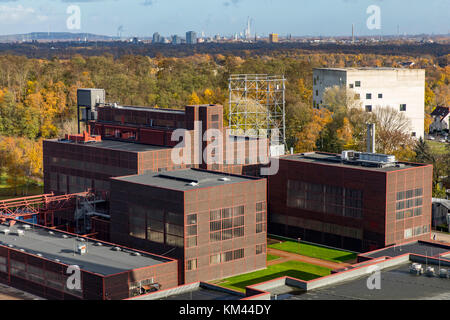 Site du patrimoine mondial de l'UNESCO, la mine Zeche Zollverein à Essen, en Allemagne, Banque D'Images