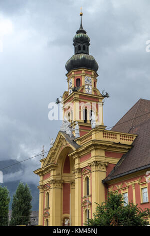 Basilique de wilten, Innsbruck, Autriche Banque D'Images