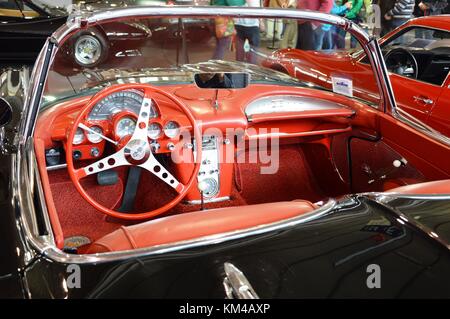 1978 Chevrolet Corvette Vintage car à Padoue, Italie - 25 oct 2015 Banque D'Images