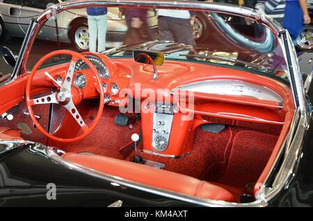 1978 Chevrolet Corvette Vintage car à Padoue, Italie - 25 oct 2015 Banque D'Images