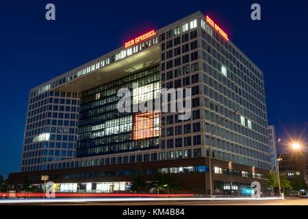 Allemagne : siège de magazine d'information allemand 'Der spiegel' à Hambourg. photo du 19. juillet 2016. Dans le monde d'utilisation | Banque D'Images