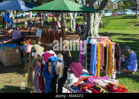 Marchés d'Harbourside à Coffs Harbour, New South Wales, Australie. Banque D'Images