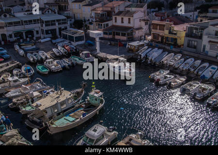 Vallon des auffes marseille,Bouches du rhône,France, Banque D'Images