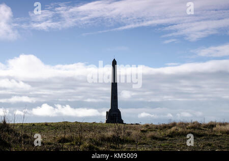 Obélisque du Cap Blanc nez Banque D'Images