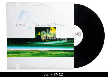 A-ha Scoundrel Days album Banque D'Images