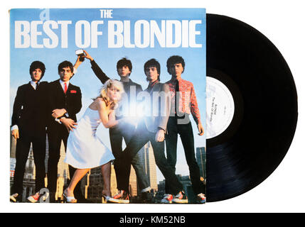 Meilleur album de Blondie Banque D'Images